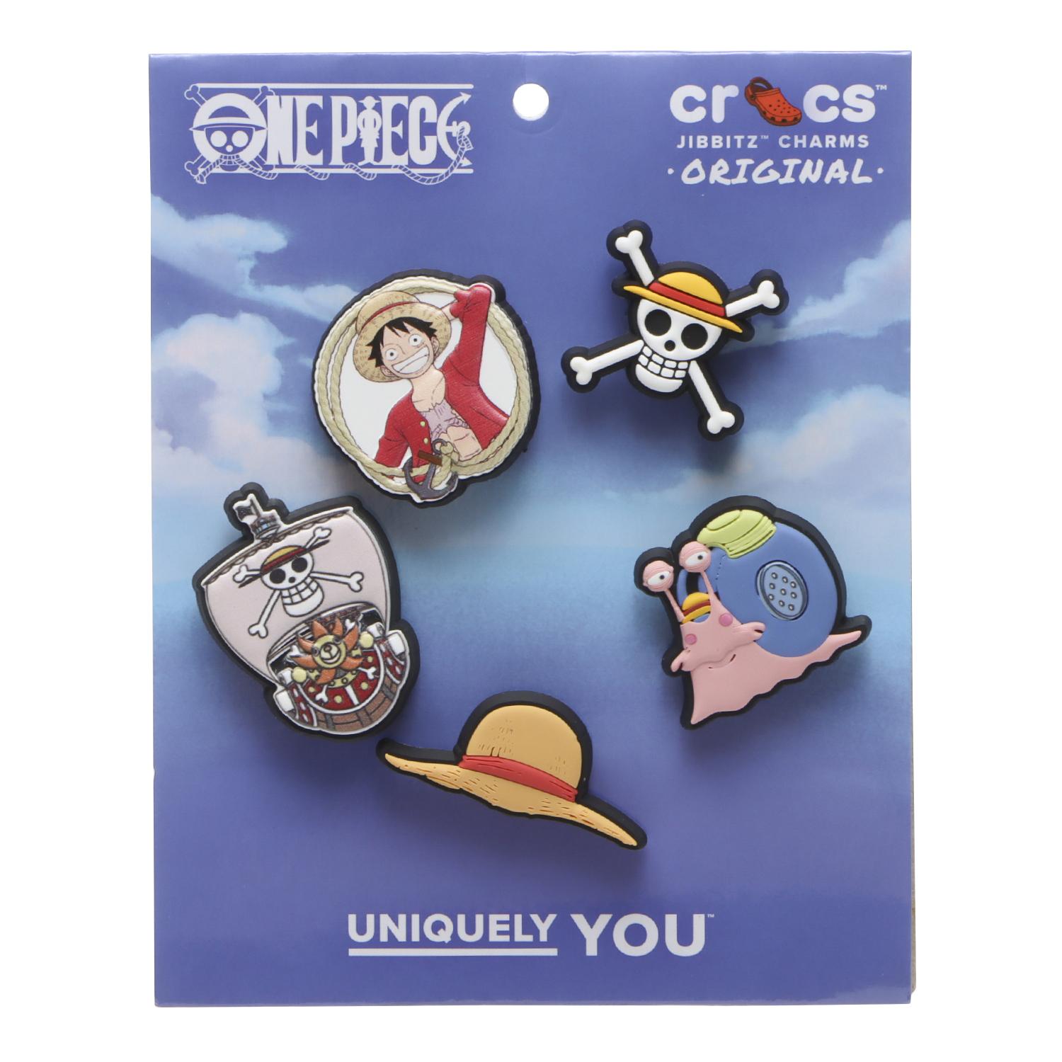 crocs One Piece Luffy 5-pack