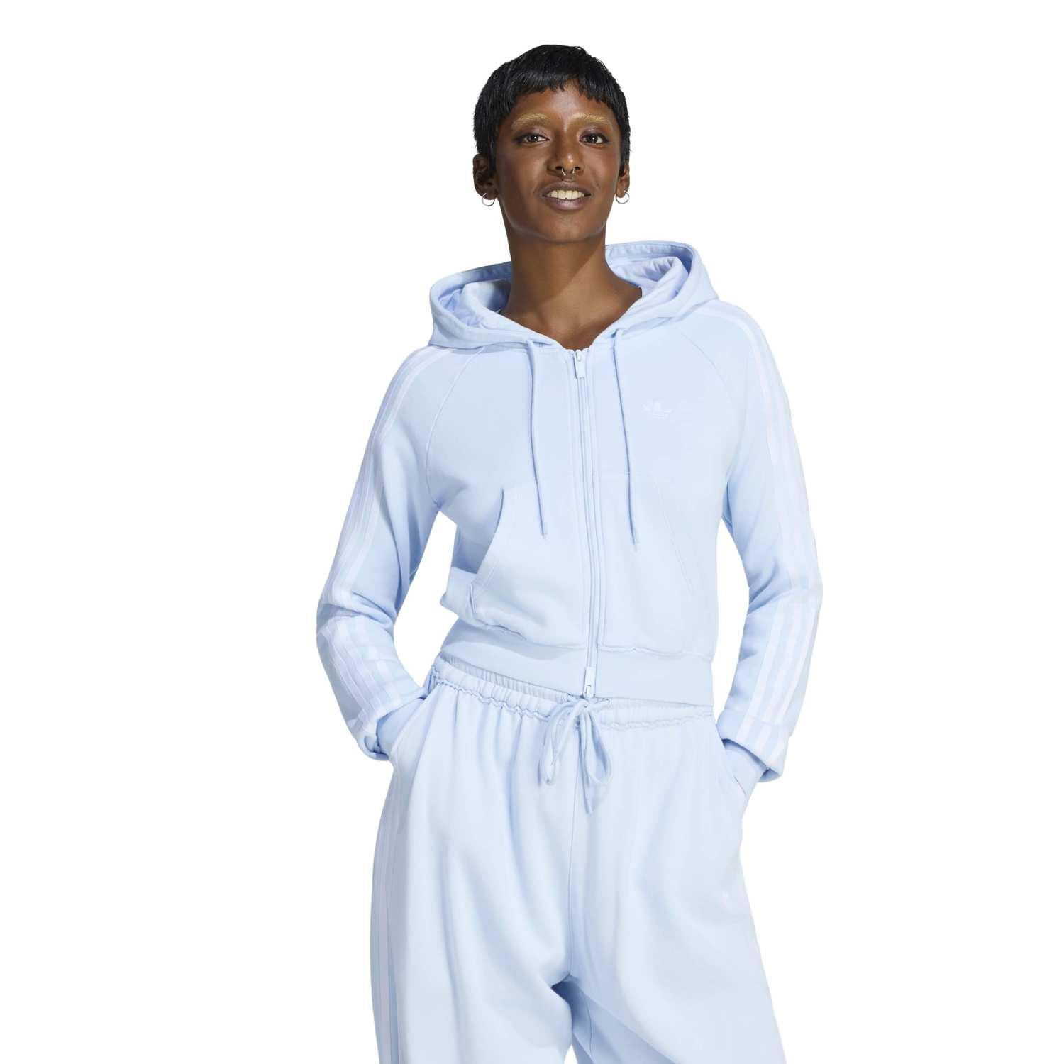 adidas アディダス W GFX ZIPHOODIE(BADIGIRL) スウェット LE8321 CRYSTALSKY